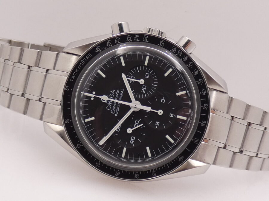 Cronografo Omega Speedmaster Professional Moonwatch 145.0022 Manuale ANNO 2005 Acciaio - immagine 5