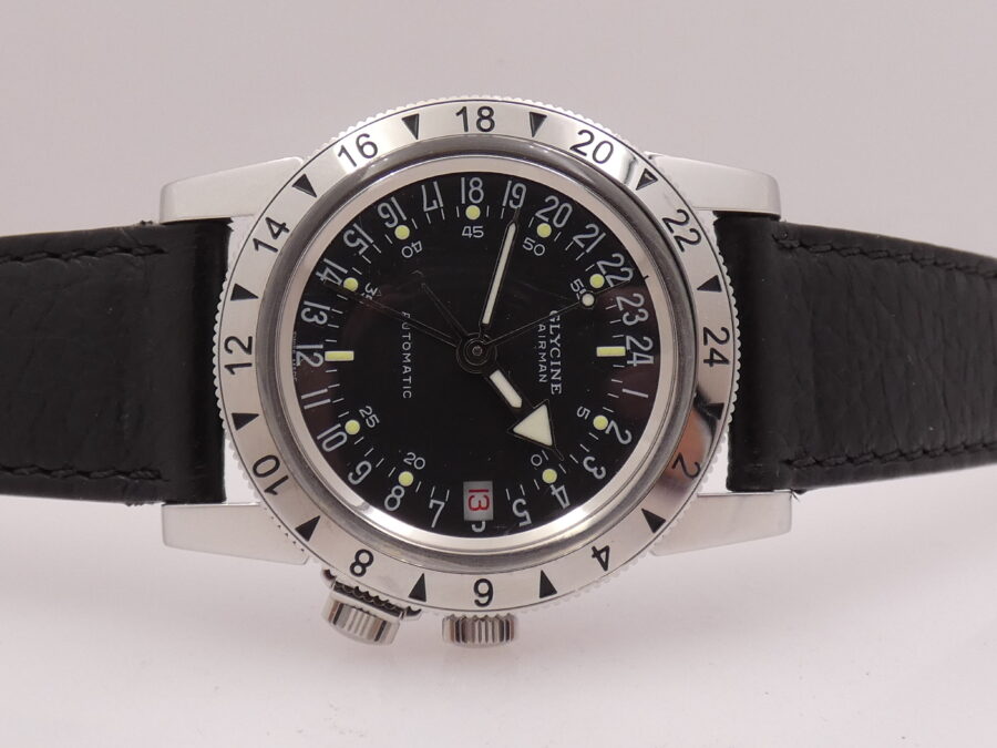 Glycine Airman No.1 GMT 36mm 3944 BOX&PAPERS Automatico Acciaio - immagine 5
