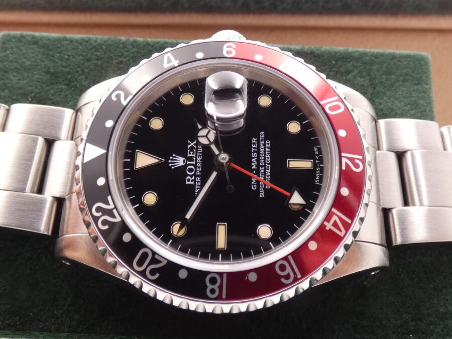 Rolex GMT-Master 16700 Coke Hazelnut Dial ANNO 1991 Automatico Acciaio Oyster - immagine 5