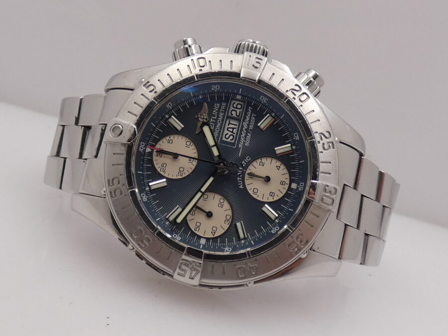 Breitling Superocean Chronograph II A13340 With PAPERS Automatic Chronometre COSC ANNO 2007 - immagine 5
