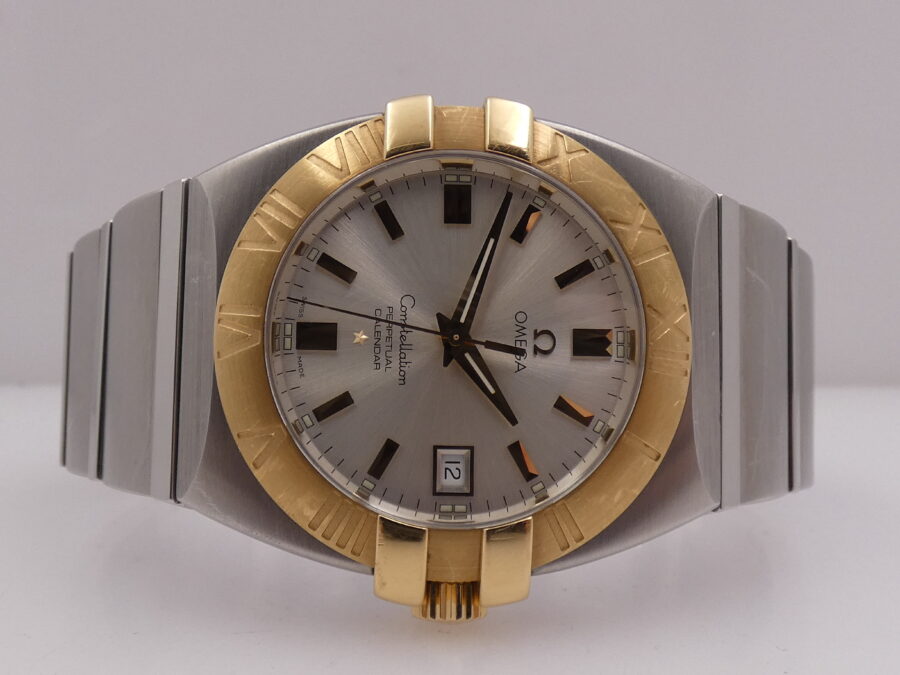 Omega Constellation Double Eagle Perpetual Calendar 40mm Acciaio & Oro18Kt 1213.30.00 ANNO 1998 - immagine 6