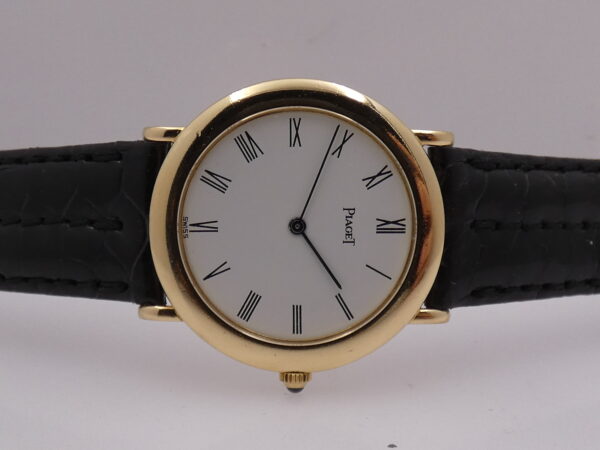 Piaget Classic Ultra Thin Mid-Size 29mm Oro Pieno 18Kt SERVICED Manuale ANNI '80s Ref.9048