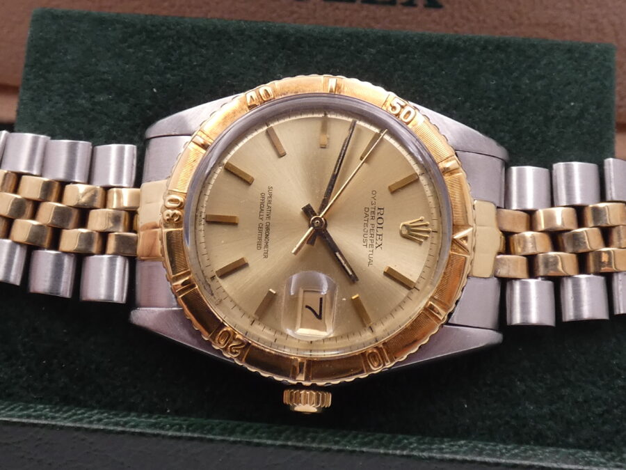Rolex Datejust Turn-O-Graph 1625 Acciaio & Oro18Kt Automatic Big Logo American Bracelet ANNO 1965 - immagine 6