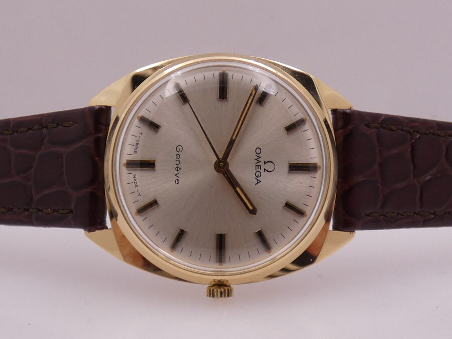 Omega Genève Oro Massiccio 18Kt ANNO 1969 Manuale TOP CONDITION With BOX Ref. 181-91008 - immagine 6