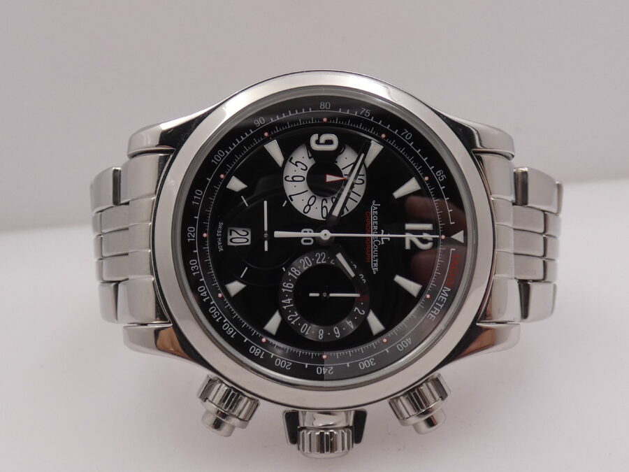 Cronografo Jaeger-LeCoultre Master Compressor 146.8.25 BOX&PAPERS Automatico ANNO 2009 Acciaio Braccialato - immagine 6
