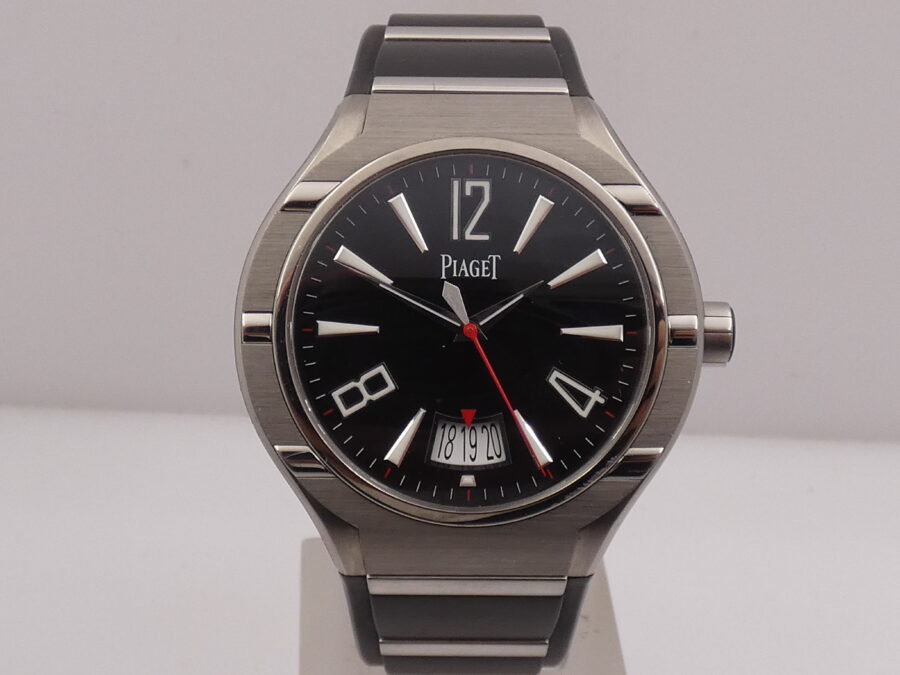 Piaget Polo FortyFive 45mm P10605 Titanio & Acciaio Automatico Black Dial Calibro 800P - immagine 6