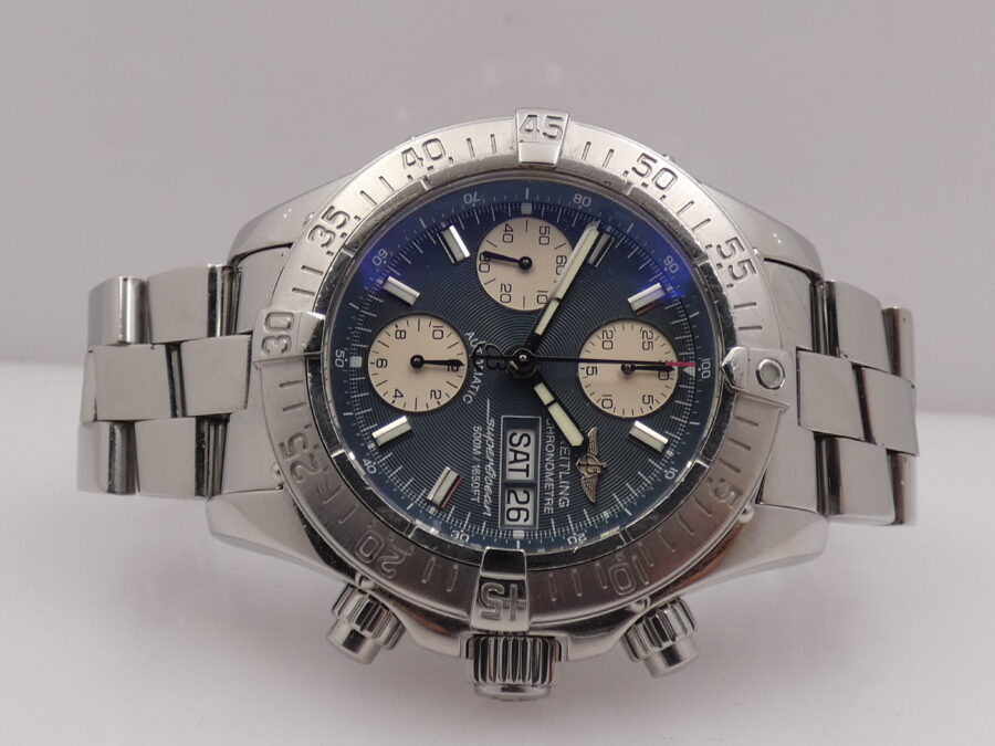 Breitling Superocean Chronograph II A13340 With PAPERS Automatic Chronometre COSC ANNO 2007 - immagine 6