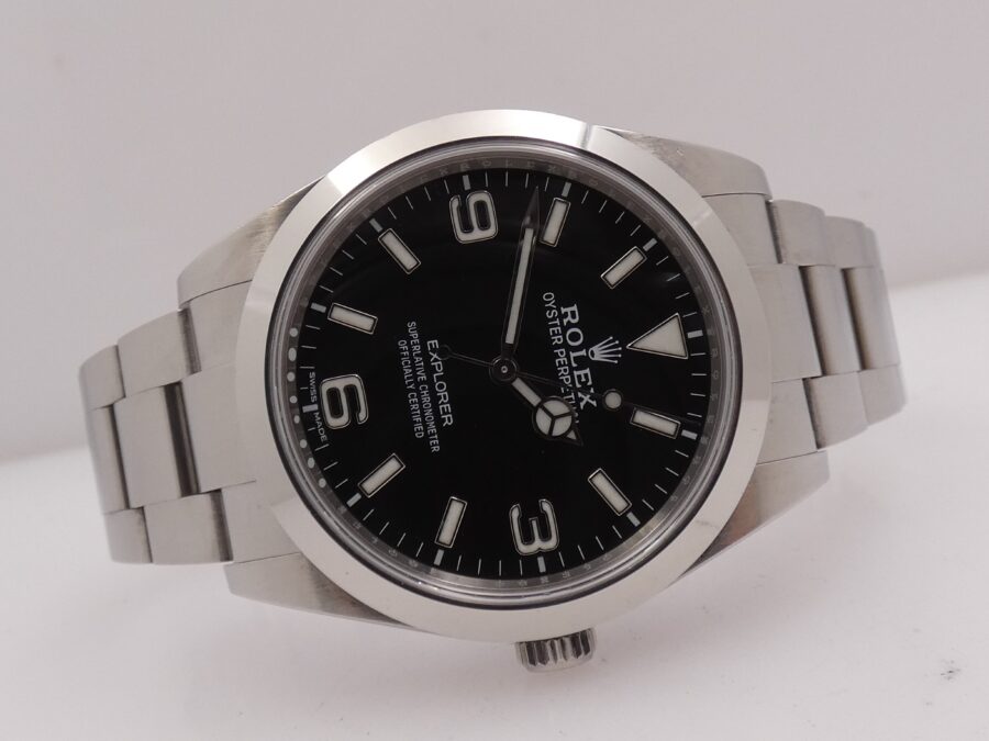 Rolex Explorer 214270 BOX&PAPERS ITALIA ANNO 2017 Automatico TOP CONDITION Acciaio - immagine 6