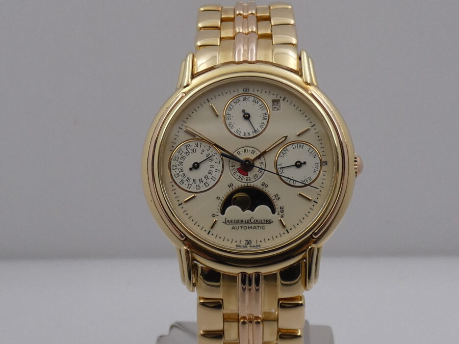 Jaeger-LeCoultre Odysseus Perpetual Calendar Moonphases Automatico 18Kt Rose&Yellow GOLD 166.7.80 ANNI '90 - immagine 7