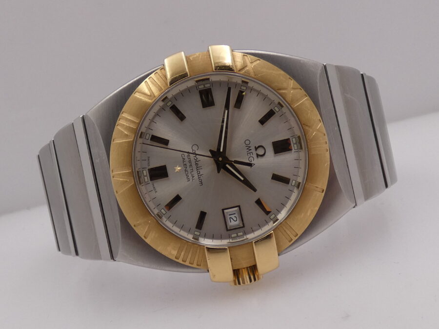 Omega Constellation Double Eagle Perpetual Calendar 40mm Acciaio & Oro18Kt 1213.30.00 ANNO 1998 - immagine 7