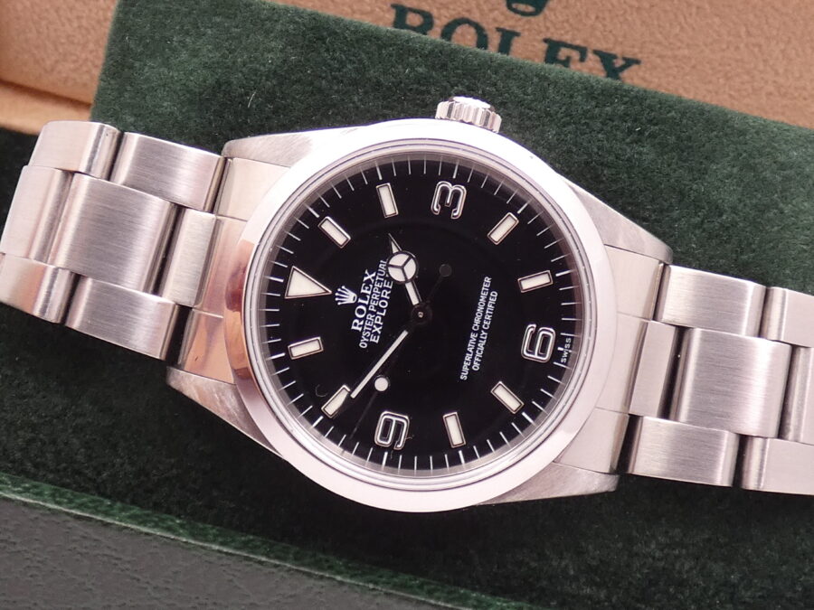 Rolex Explorer I "Only Swiss" 14270 ANNO 1999 Automatico Acciaio - immagine 7