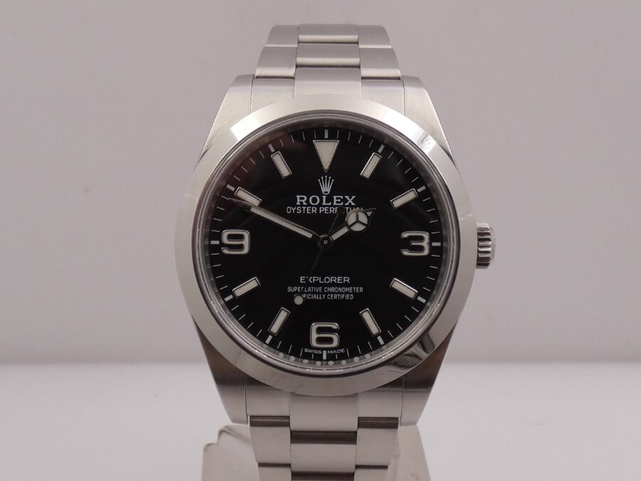 Rolex Explorer 214270 BOX&PAPERS ITALIA ANNO 2017 Automatico TOP CONDITION Acciaio - immagine 7