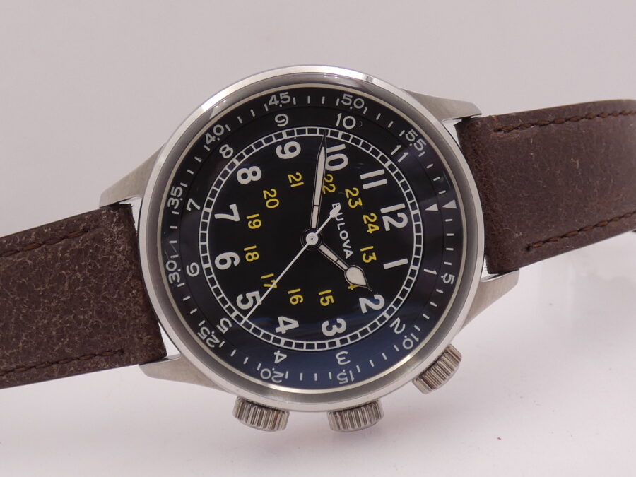Bulova Pilot A15 96A245 BOX PAPERS & TAG PRICE Anno 2022 Automatico Acciaio - immagine 7