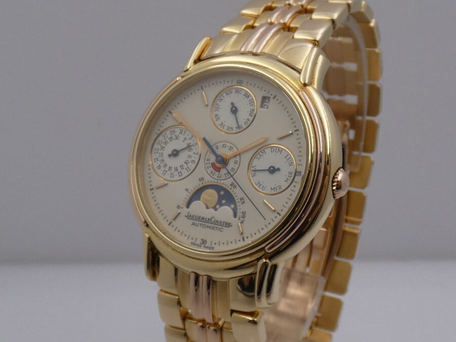 Jaeger-LeCoultre Odysseus Perpetual Calendar Moonphases Automatico 18Kt Rose&Yellow GOLD 166.7.80 ANNI '90 - immagine 8