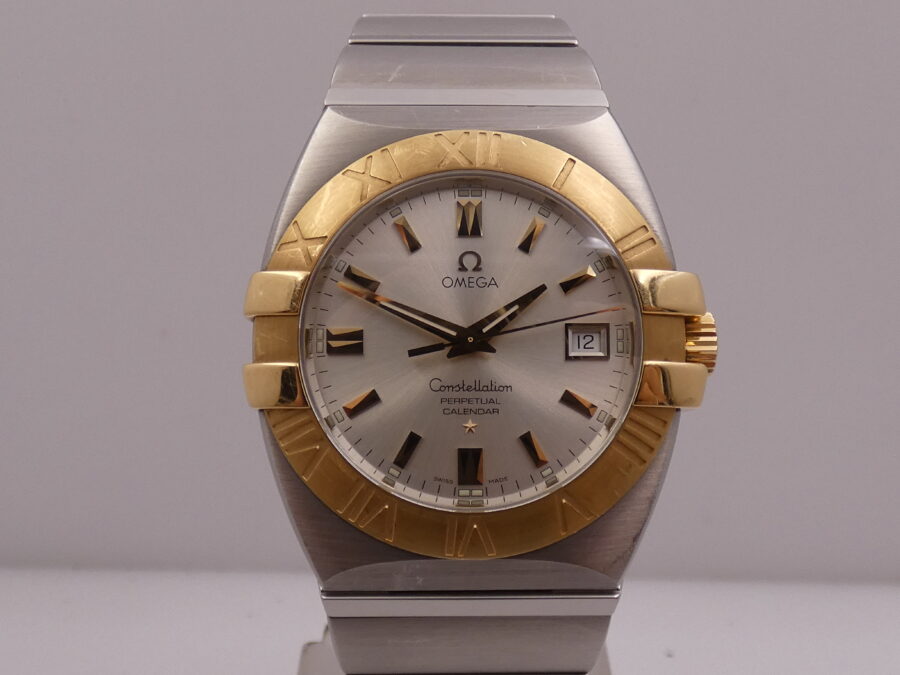 Omega Constellation Double Eagle Perpetual Calendar 40mm Acciaio & Oro18Kt 1213.30.00 ANNO 1998 - immagine 8