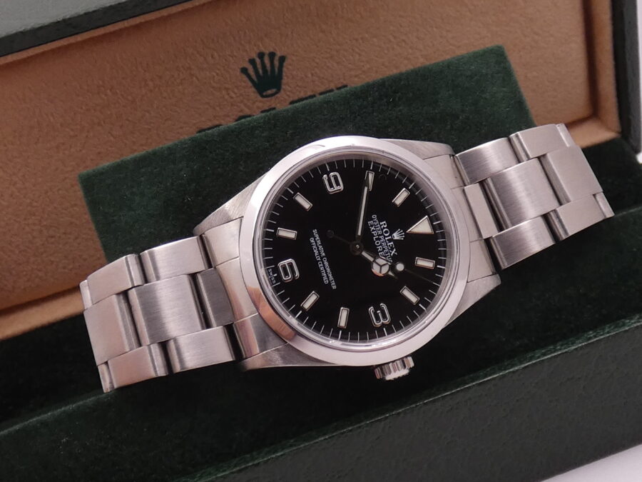 Rolex Explorer I "Only Swiss" 14270 ANNO 1999 Automatico Acciaio - immagine 8