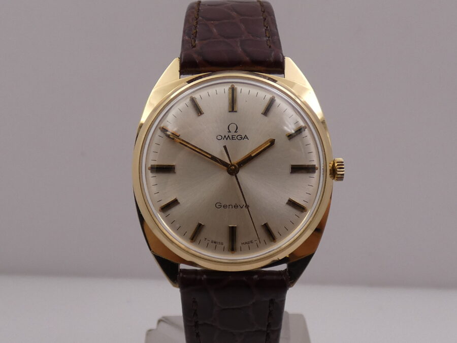 Omega Genève Oro Massiccio 18Kt ANNO 1969 Manuale TOP CONDITION With BOX Ref. 181-91008 - immagine 8