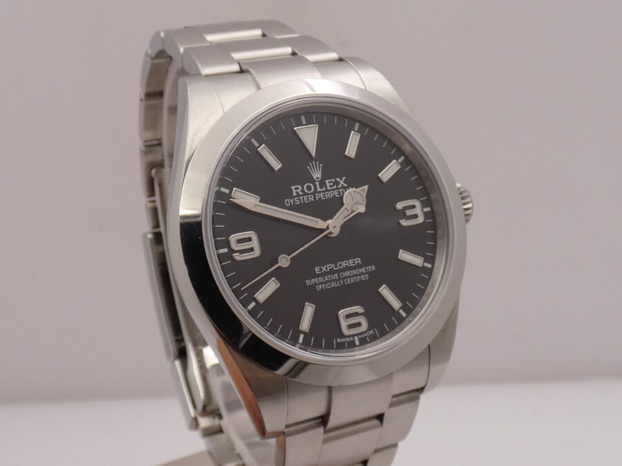 Rolex Explorer 214270 BOX&PAPERS ITALIA ANNO 2017 Automatico TOP CONDITION Acciaio - immagine 8