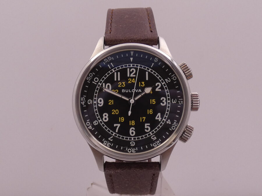 Bulova Pilot A15 96A245 BOX PAPERS & TAG PRICE Anno 2022 Automatico Acciaio - immagine 8
