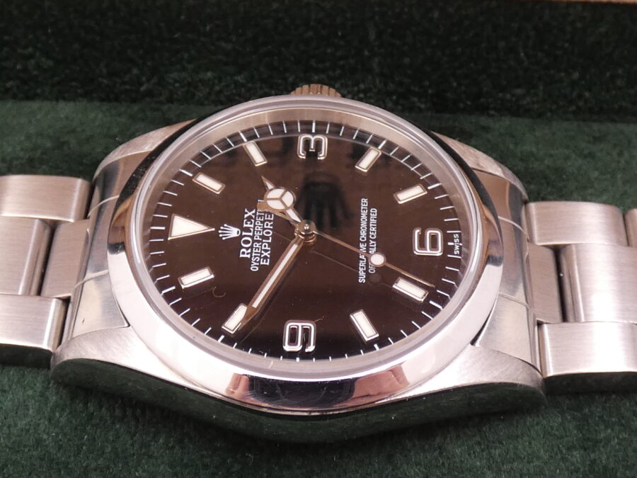 Rolex Explorer I "Only Swiss" 14270 ANNO 1999 Automatico Acciaio - immagine 9
