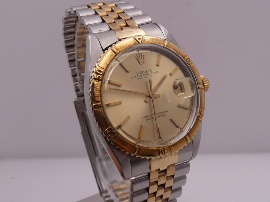 Rolex Datejust Turn-O-Graph 1625 Acciaio & Oro18Kt Automatic Big Logo American Bracelet ANNO 1965 - immagine 9