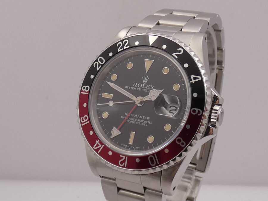 Rolex GMT-Master 16700 Coke Hazelnut Dial ANNO 1991 Automatico Acciaio Oyster - immagine 9