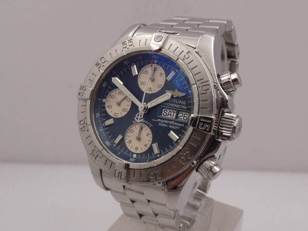 Breitling Superocean Chronograph II A13340 With PAPERS Automatic Chronometre COSC ANNO 2007