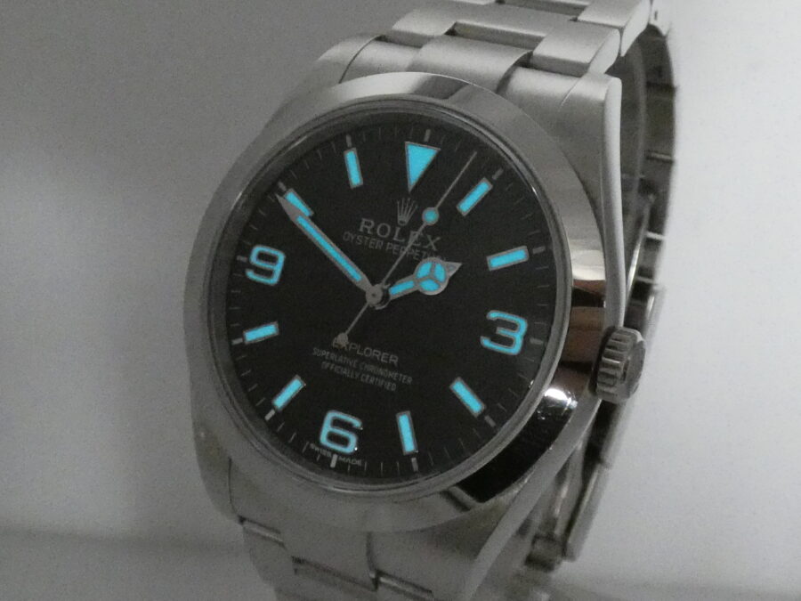 Rolex Explorer 214270 BOX&PAPERS ITALIA ANNO 2017 Automatico TOP CONDITION Acciaio - immagine 9
