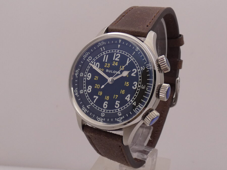 Bulova Pilot A15 96A245 BOX PAPERS & TAG PRICE Anno 2022 Automatico Acciaio - immagine 9