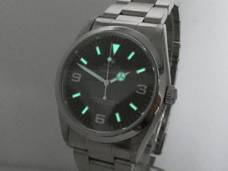 Rolex Explorer I "Only Swiss" 14270 ANNO 1999 Automatico Acciaio - immagine 10