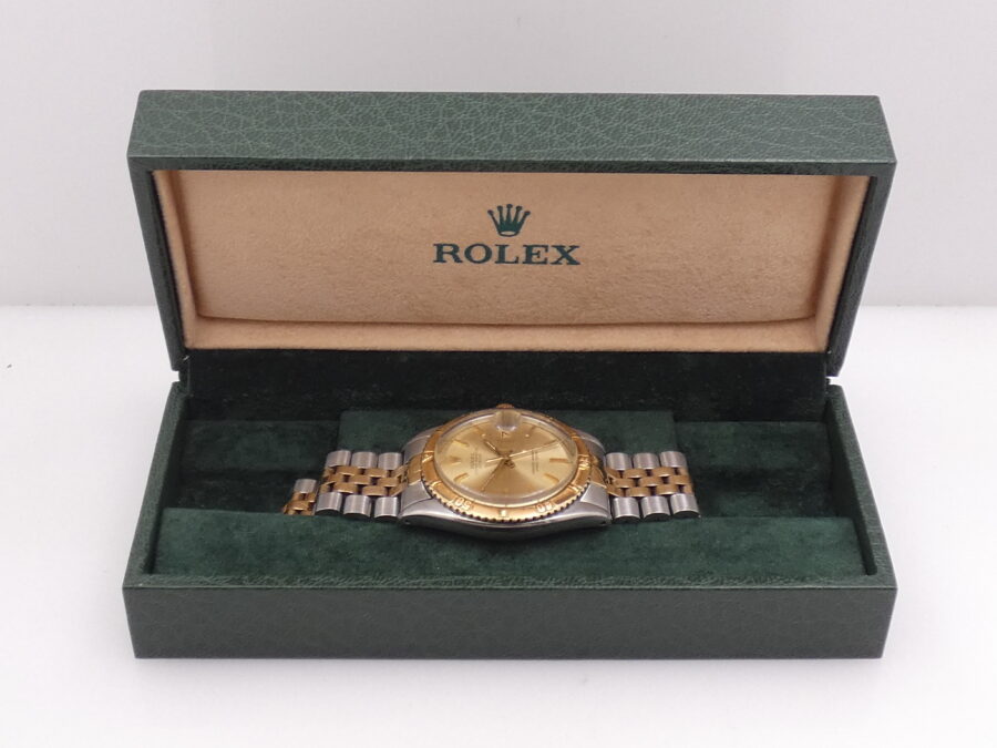 Rolex Datejust Turn-O-Graph 1625 Acciaio & Oro18Kt Automatic Big Logo American Bracelet ANNO 1965 - immagine 10