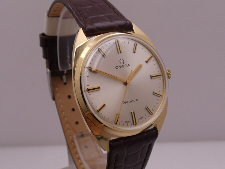 Omega Genève Oro Massiccio 18Kt ANNO 1969 Manuale TOP CONDITION With BOX Ref. 181-91008 - immagine 10