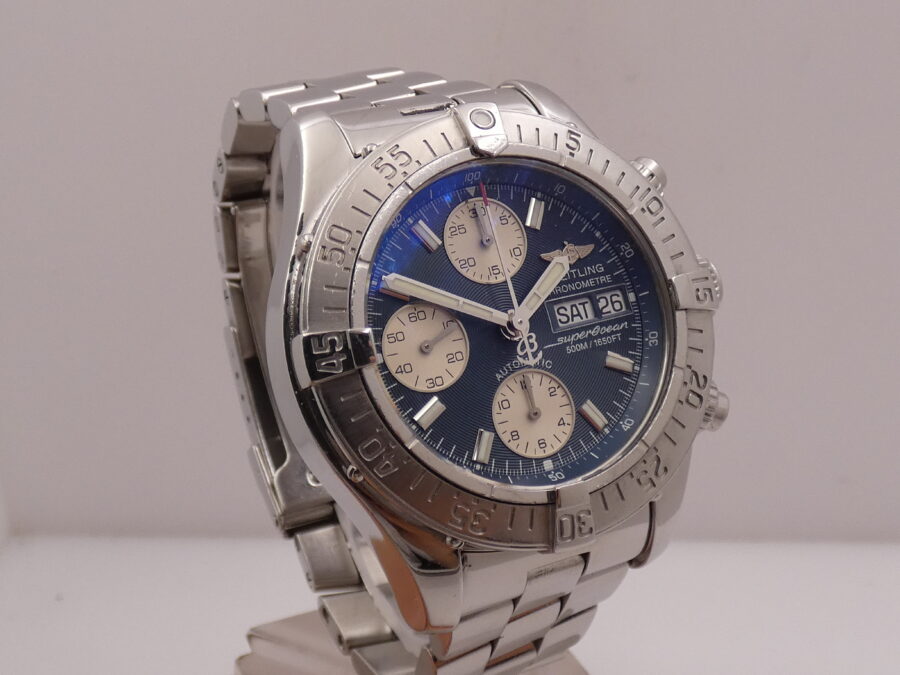 Breitling Superocean Chronograph II A13340 With PAPERS Automatic Chronometre COSC ANNO 2007 - immagine 10