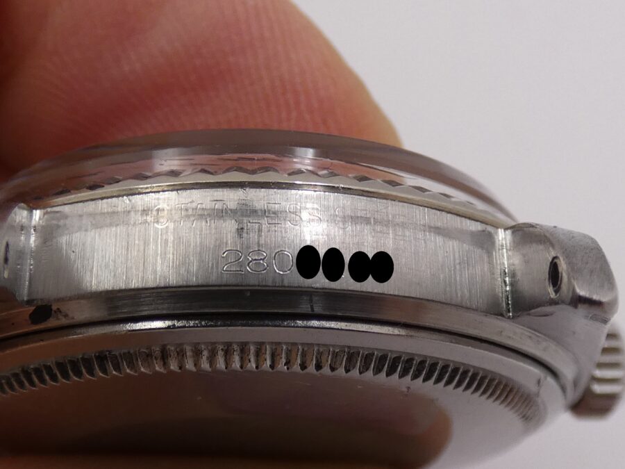 Rolex Datejust 36 Jubilee 1601 Ardesia Taupe Dial Lunetta Oro Bianco 18Kt Automatico ANNO 1971 - immagine 10