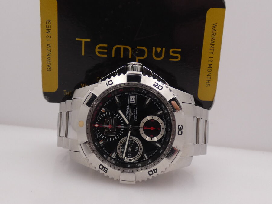 Longines HydroConquest Chronografo 300m Automatic With BOX Acciaio Anni'2000s With Bracelet - immagine 2
