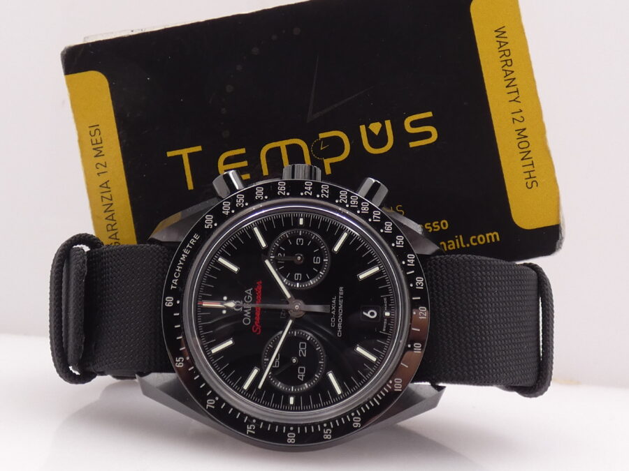 Omega Speedmaster Chronograph Dark Side Of The Moon Co-Axial Ceramic Automatico ANNO 2008 - immagine 2