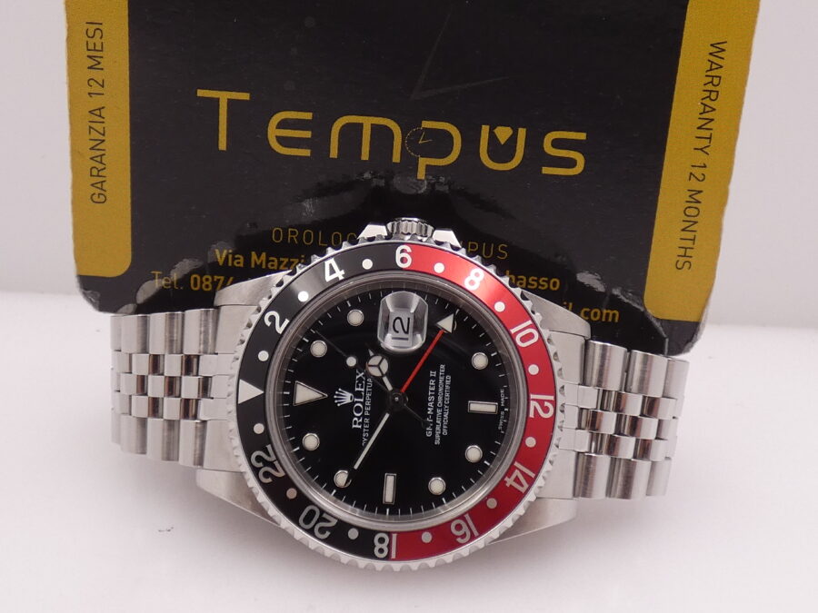 Rolex GMT-Master II Jubilee 16710 Coke BOX&PAPERS Never Polished ANNO 2001 Automatico Acciaio - immagine 2