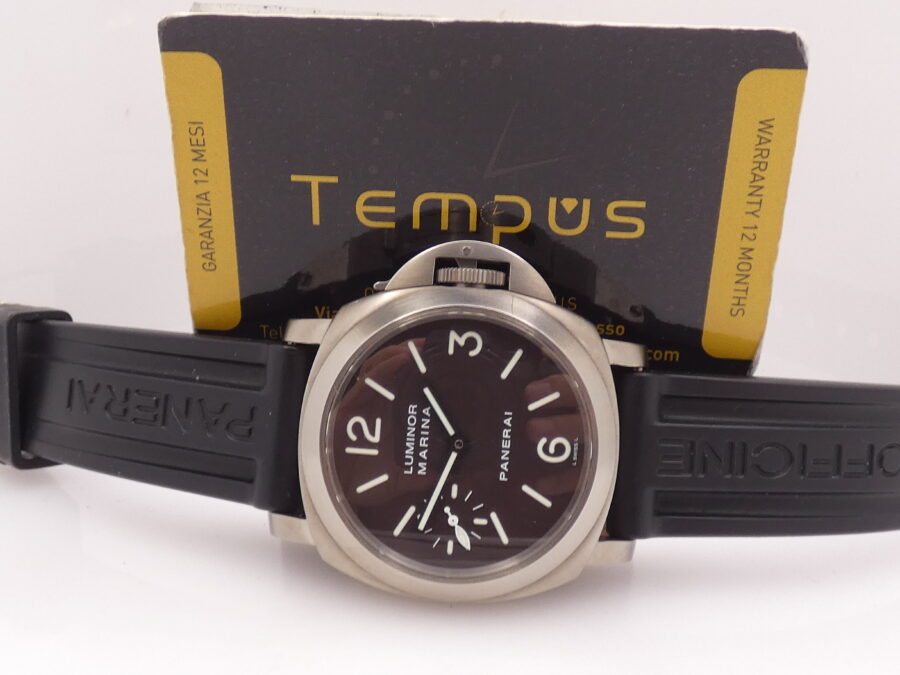 Panerai Luminor Marina PAM00061 COSC Titanium BOX PAPERS&STICKERS Italia Anno 2001 OP6535 - immagine 2