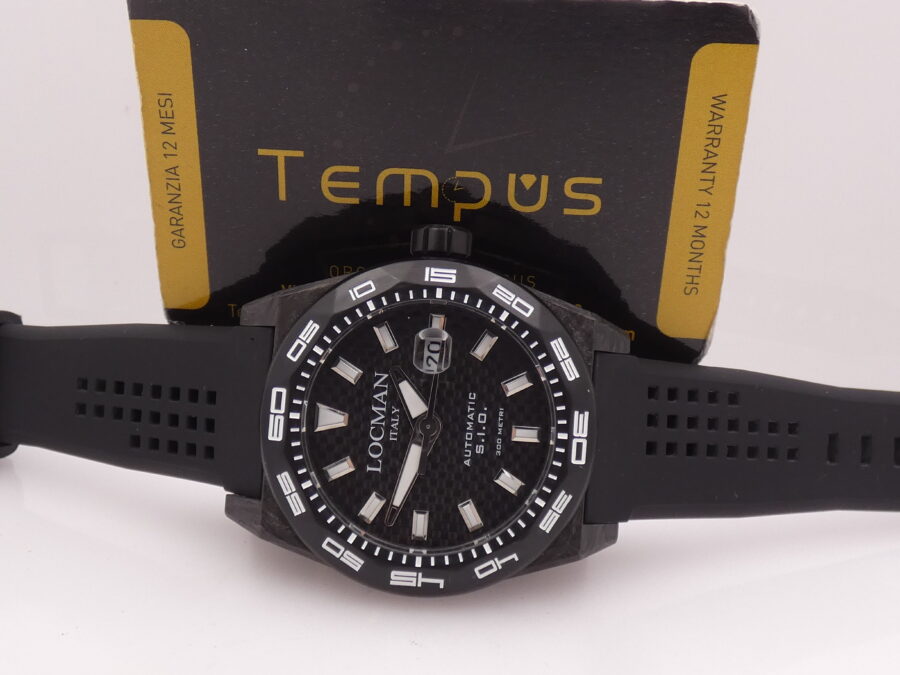 Locman Stealth Automatic S.I.O. Carbonio - Titanio LIKE NEW BOX&PAPERS Ref. 216 - immagine 2