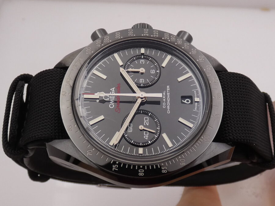 Omega Speedmaster Chronograph Dark Side Of The Moon Co-Axial Ceramic Automatico ANNO 2008