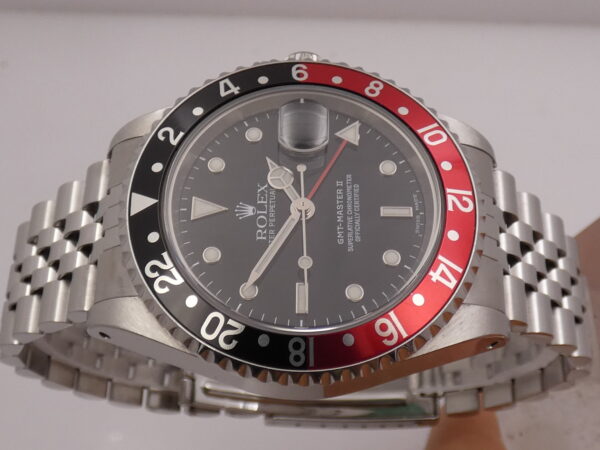 Rolex GMT-Master II Jubilee 16710 Coke BOX&PAPERS Never Polished ANNO 2001 Automatico Acciaio