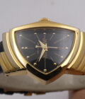 Hamilton Ventura Black Dial H241010 With PAPERS 18Kt G.F. Anno 2019 Orologio da Donna