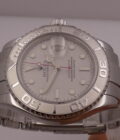 Rolex Yacht-Master 40 Rolesium Platinum 16622 Anno 2004 Automatico Oyster Bracelet Acciaio