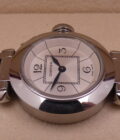 Cartier Pasha Miss Pasha Lady 2973 Silver Dial With Bracelet Acciaio Anni '2000
