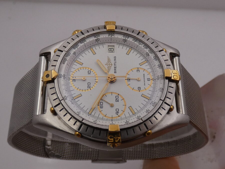 Breitling Chronomat Cronografo 81950 Automatico  18Kt Gold & Steel ANNI '90s