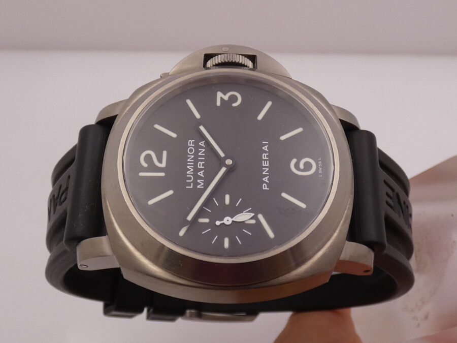 Panerai Luminor Marina PAM00061 COSC Titanium BOX PAPERS&STICKERS Italia Anno 2001 OP6535