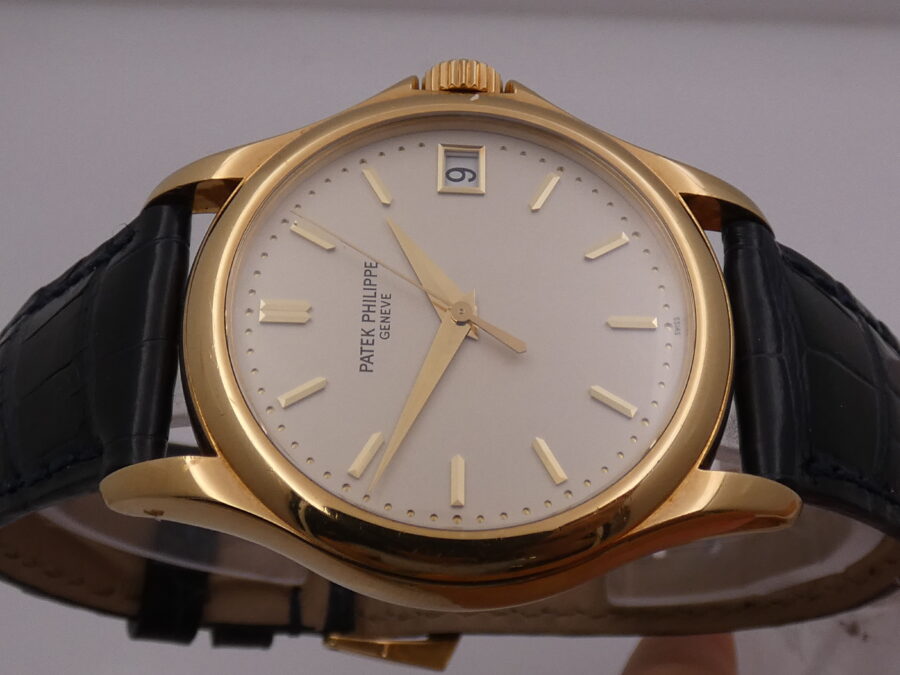 Patek Philippe Calatrava 5127J 37mm Automatico 18Kt Solid Gold BOX&PAPERS anno 2005 MINT CONDITION