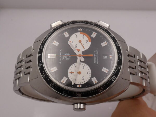 TAG Heuer Autavia Chrono 42mm CY2111 Never Polished BOX&PAPERS Automatico JUST SERVICED Anno 2004