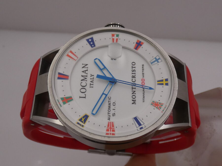 Locman Montecristo Yacht Club Titanio 44mm BOX&PAPERS White Dial Automatic S.I.O. Ref. 511
