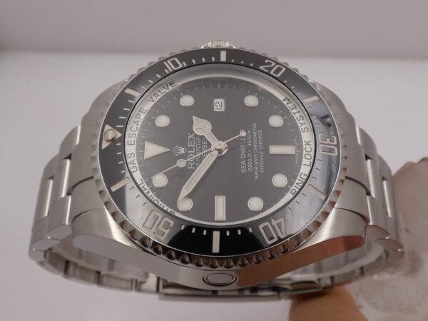 Rolex Sea-Dweller 4000 DEEPSEA 116660 Chromalight BOX&PAPERS ITALIA Anno 2012 Acciaio